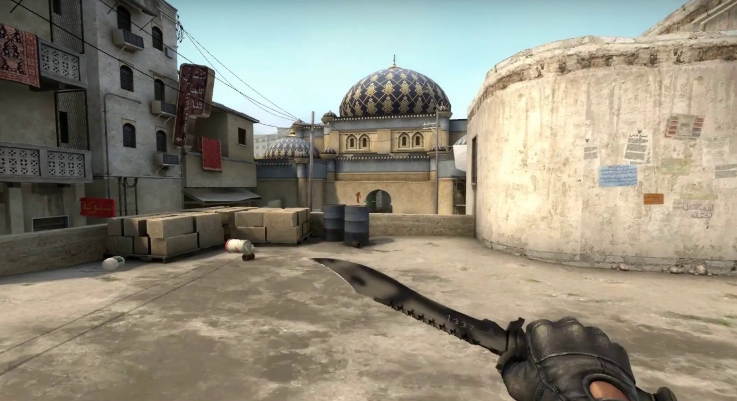 Bowie Knife Scorched